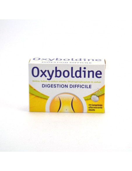 OXYBOLDINE - 2x12 comprimés effervescents