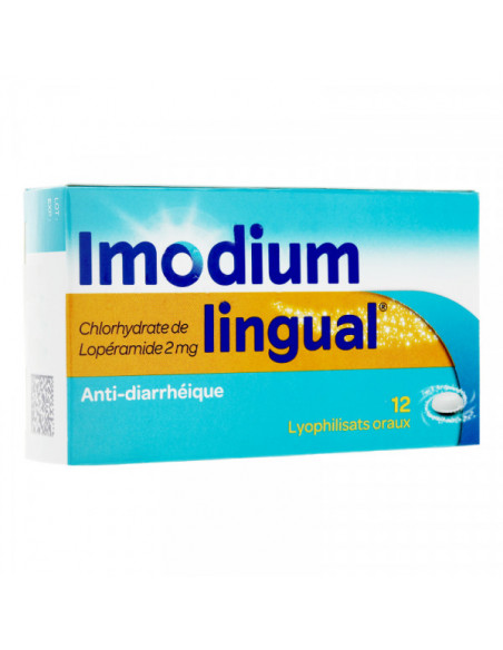 IMODIUMLINGUAL 2 mg, lyophilisat oral - 12 lyocs