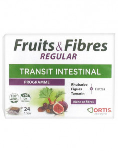 Ortis Fruits & Fibres Regular - 24 Cubes 