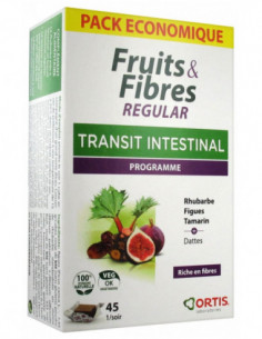 Ortis Fruits & Fibres Regular - 45 Cubes 