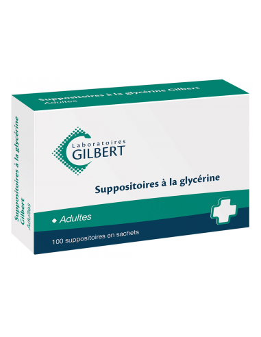 Suppositoires à La Glycérine Adultes - 100 suppositoires