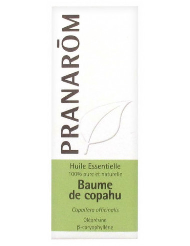 Pranarôm Huile Essentielle Baume de Copahu (Copaifera officinalis) - 10 ml