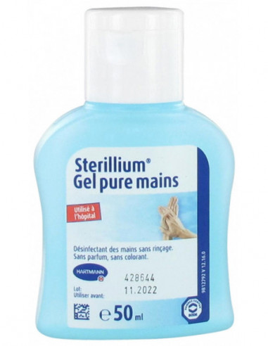 Hartmann Sterillium Gel Pure Mains - 50 ml