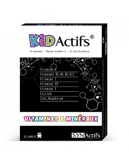 Aragan Synactifs KidActifs 3+ 30 Gummies
