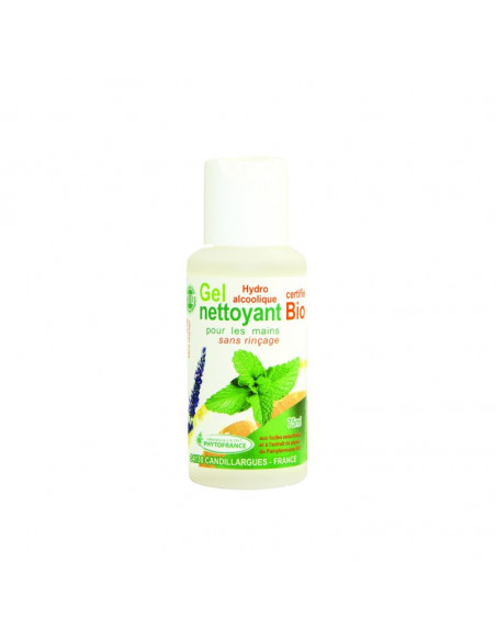 Phytofrance GEL Hydro alcoolique Nettoyant Sans Rinçage aux HUILES ESSENTIELLES - 250ml