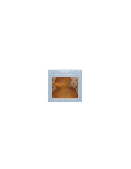 Hevea Jouet de bain en caoutchouc 100% naturel  - Alfie le canard