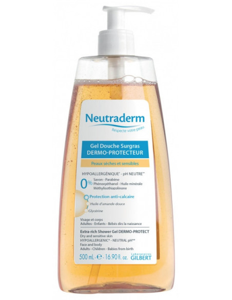 Neutraderm Gel Douche Surgras Dermo-Protecteur - 500 ml