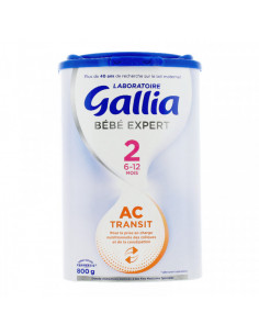Bébé Expert Lait 2éme  Age  Transit Ac - 800g