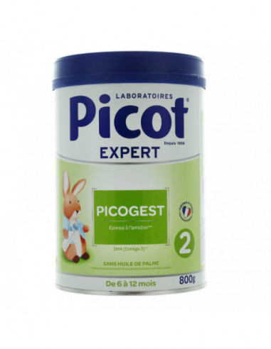 Picot Lait Expert Picogest 2ème âge - 800g