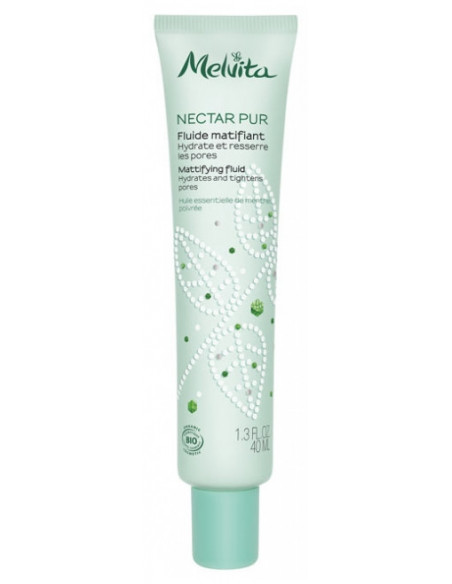 Melvita Nectar Pur Fluide Matifiant - 40 ml