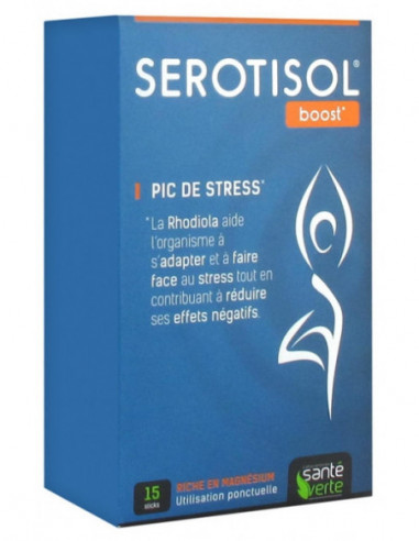 Santé Verte Sérotisol Boost - 15 Sticks 