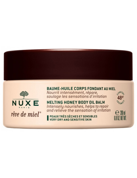 Nuxe Rêve de Miel Baume-Huile Corps Fondant au Miel - 200 ml