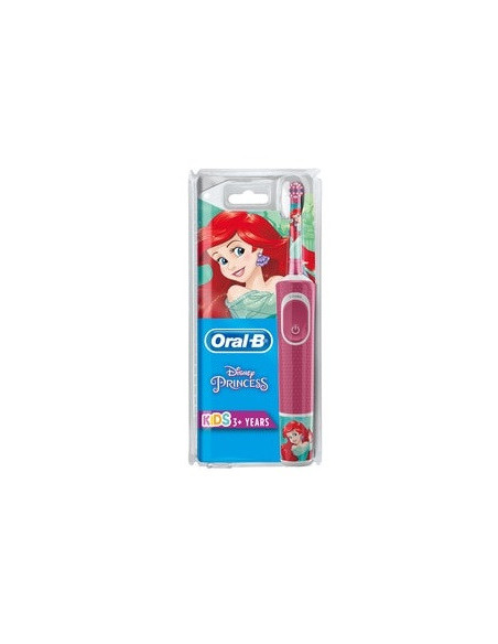 ORAL-B Brosse à Dents Kids Electrique Rechargeable Princesses 3 ans + - 1 unité