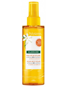 Polysianes Huile Sèche Solaire Bio SPF30 - 200ml