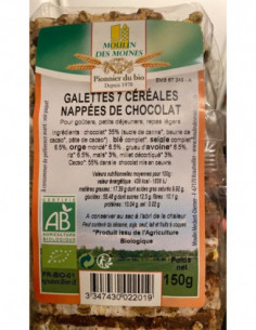  Moulin Des Moines Galettes 7 Céréales Nappées de...