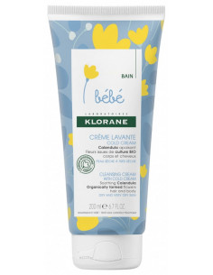 Klorane Bébé Crème Lavante Cold Cream - 200ml