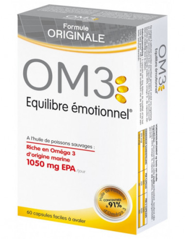 OM3 Équilibre Émotionnel - 60 Capsules