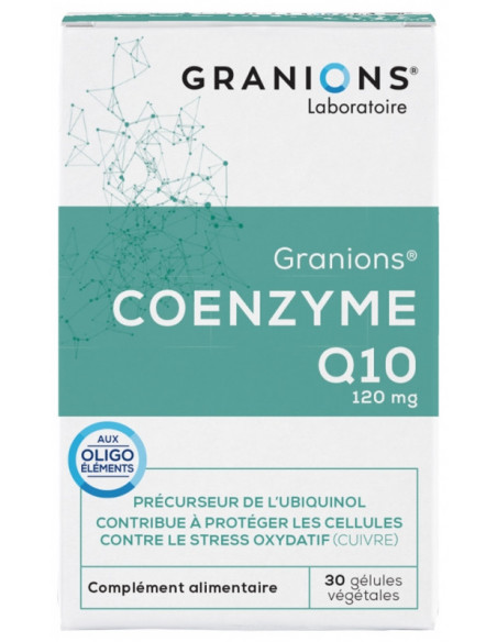 Granions Coenzyme Q10 120 mg - 30 gélules
