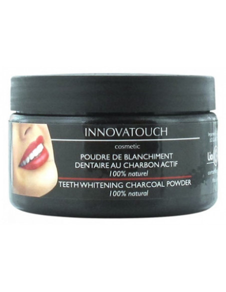 Innovatouch Poudre de Blanchiment Dentaire au Charbon Actif - 50g