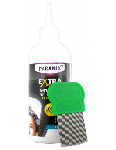 Paranix Extra Fort Anti-Poux et Lentes Traitement Shampooing - 300ml