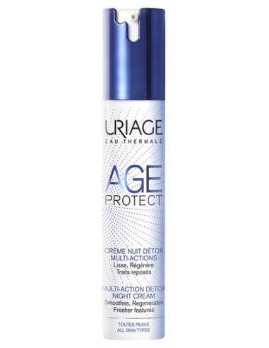 Uriage Age Protect Crème Nuit Détox Multi-Actions - 40ml