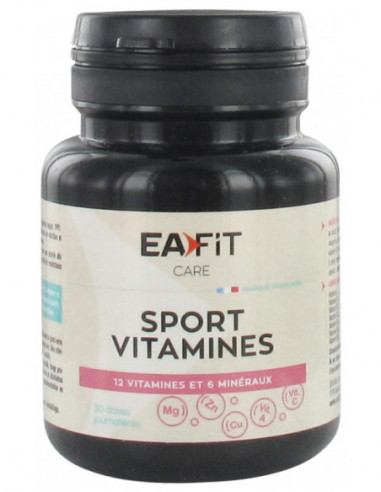 Eafit Care Sport Vitamines - 60 Gélules