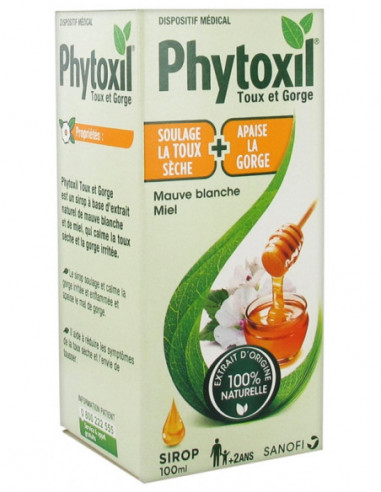 Sanofi Phytoxil Toux et Gorge Sirop - 100ml