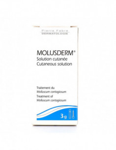 Molusderm solution cutanée - 3 g