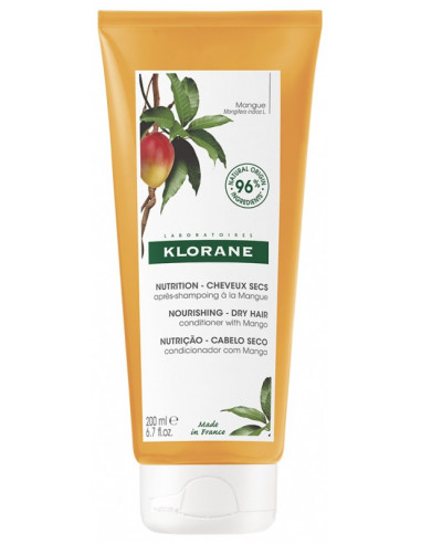 Klorane Baume Après-shampoing au Beurre de Mangue - 200ml