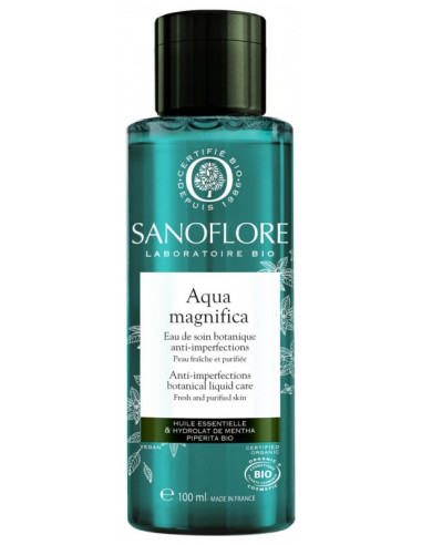 Sanoflore Aqua Magnifica Eau de Soin Botanique Anti-Imperfections Bio - 100ml