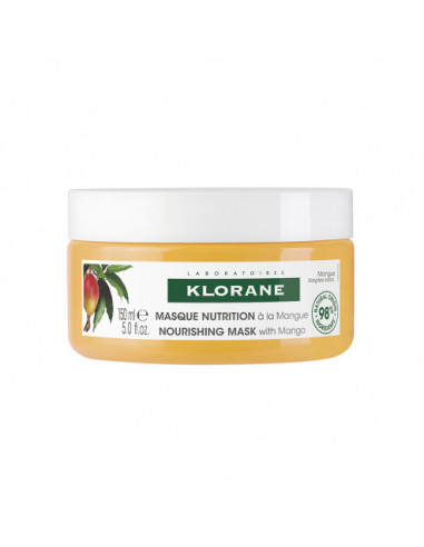 Klorane Masque capillaire réparateur à la Mangue - 150 ml