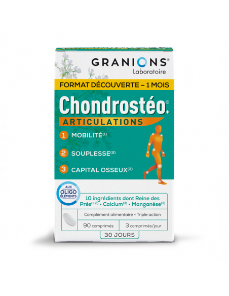 Granions Chondrostéo+ articulations - 180 comprimés