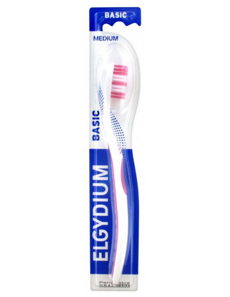 Elgydium Basic Brosse à Dents Médium - 1 unité