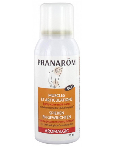 Pranarôm Aromalgic Spray Muscles et Articulations Bio - 75ml