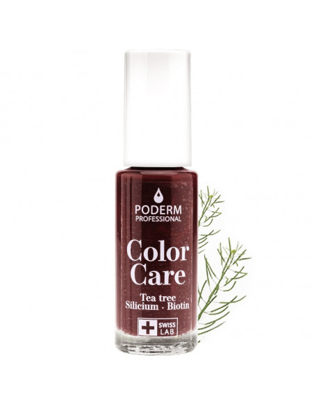 Poderm Vernis Soin Rouge Noir - 8ml
