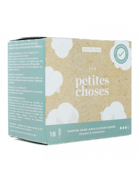 Les petites choses Tampon sans applicateur Super - 18 unités 
