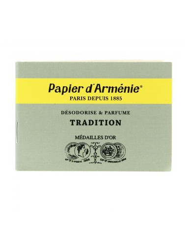 Papier d'arménie triple - 36 lamelles