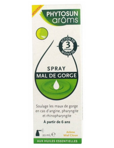 Phytosun Arôms Spray Mal de Gorge - 20 ml