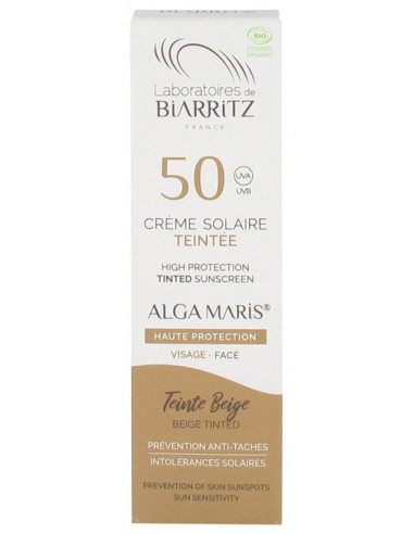 Biarritz Alga Maris Crème Solaire Teintée...