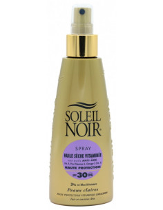 Soleil Noir Huile Sèche Vitaminée SPF30 Spray - 150ml