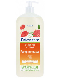 Natessance Gel Douche Vivifiant Pamplemousse - 1l