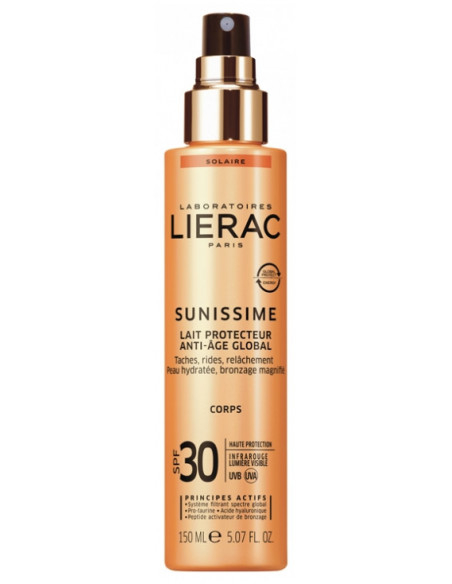 Lierac Sunissime Lait Protecteur Anti-Âge Global SPF30 - 150ml