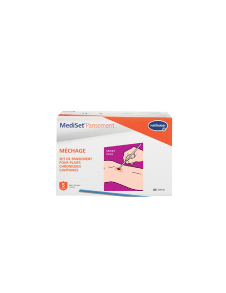 Mediset Pansement méchage - 5 soins