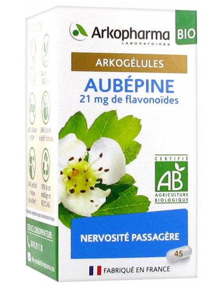 Arkopharma Arkogélules Aubépine Bio - 45 Gélules
