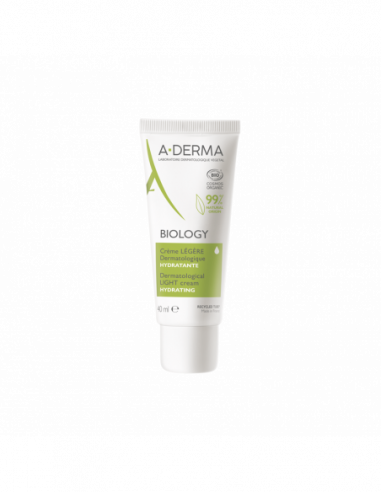 A-DERMA Biology crème légère dermatologique bio...