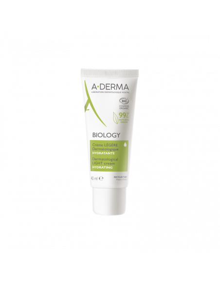 A-DERMA Biology crème légère dermatologique bio - 40ml