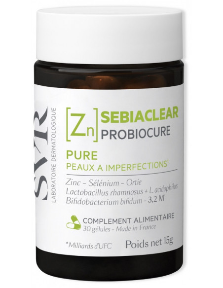 SVR Sebiaclear Probiocure Pure Peaux à Imperfections - 30 Gélules