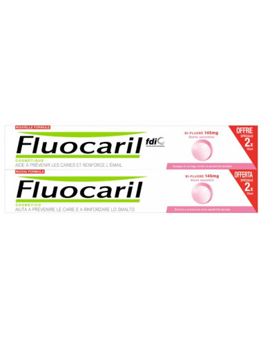Fluocaril Dentifrice Dents Sensibles Bi-Fluoré...