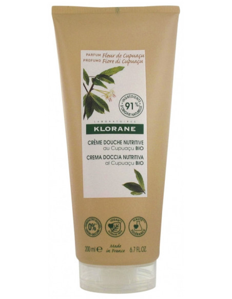 Klorane Crème Douche Nutritive au Cupuaçu Bio Fleur de Cupuaçu - 200 ml
