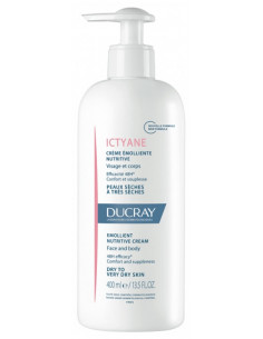 Ducray Ictyane Crème Émolliente Nutritive Visage et Corps...